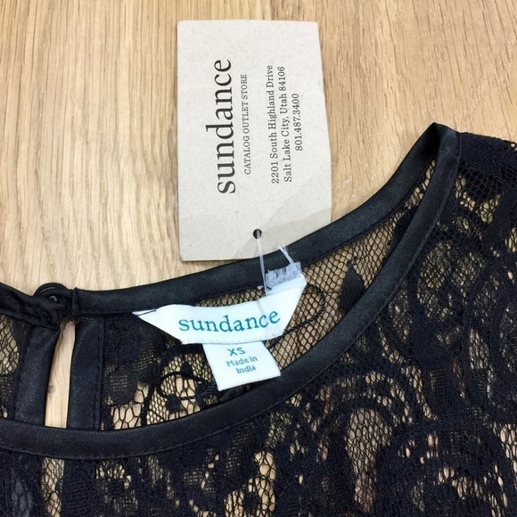 Sundance Nadine Drop Waist Lace Eyelet Midi Dress - Picture 5 of 12